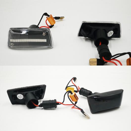 LED ダイナミック ウインカー 適用: オペル/OPEL アストラ H MK5 インシグニア ザフィーラ コルサ D MK4 メリーバ アダム サイド フェンダー クリア シェル・スモーク シェル シーケンシャル AL-II-2109 AL