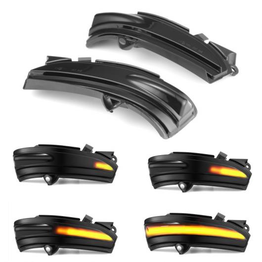 適用: フォード/FORD モンデオ 2014-2019 LED ダイナミック ウインカー サイド ウイング ミラー インジケーター シーケンシャル ランプ トリム AL-II-2123 AL