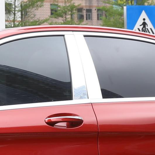 6ピース 適用: メルセデス ベンツ W205 C クラス 2015-2016 アルミニウム 合金 B C ウインドウ ピラー ポスト トリム キット カバー トリム アクセサリー AL-II-2329 ALの通販は