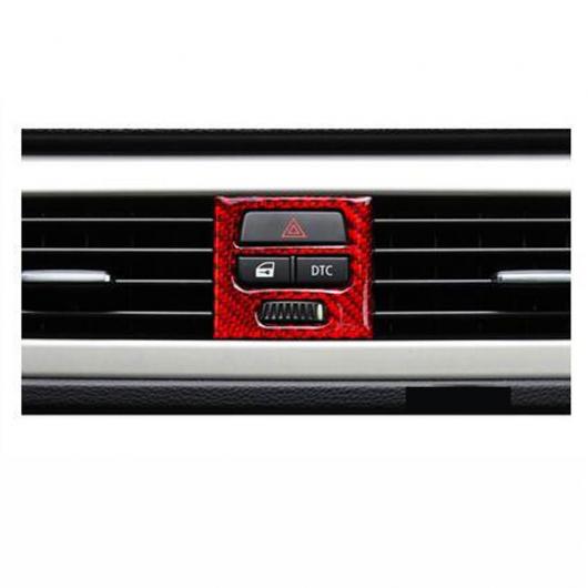 5ピース カーボンファイバー セントラル 通気口 トリム ストリップ 適用: BMW E90 E92 E93 2005 2012 AL-II-2963 AL