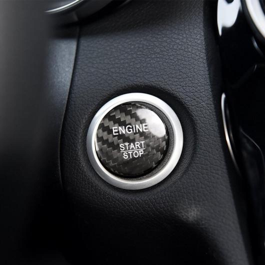 AL 車用 エンジン ボタン カバー ブラック ストップ 適用: メルセデス ベンツ A B W205 GLC アクセサリー AL-II-3024