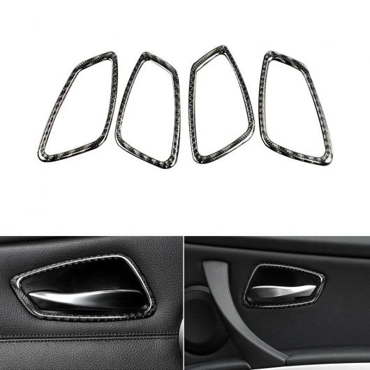 カーボンファイバー ドア ハンドル カバー ステッカー トリム 適用: BMW E90/E92/E93 オールド 3シリーズ AL-II-3059 AL 6,809円