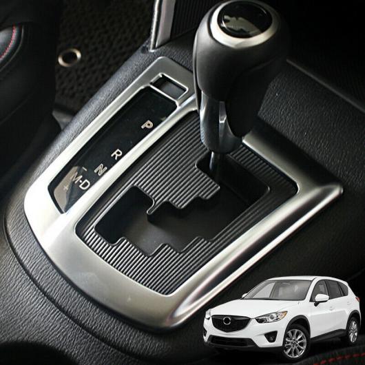 マット クローム ギア シフト パネル 装飾 フレーム 適用: マツダ CX 5 CX5 2012 2014 AL-II-3160 AL_3
