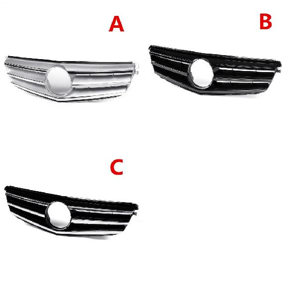 W204 グリル GT R GTR フロント アッパー レーシング 適用: メルセデス ベンツ C クラス C180 C200 C300 C350 2008-2014 タイプA〜タイプC AL-II-3246 AL