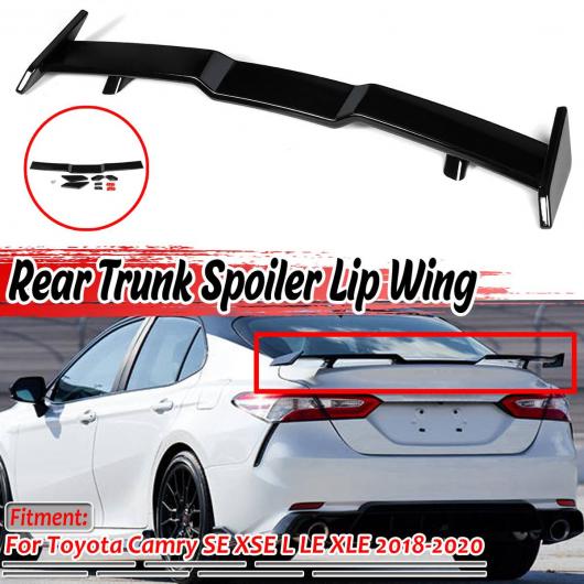 光沢 ブラック SEAGULL バージョン AIRCRAFT テール リア トランク スポイラー ウイング 適用: トヨタ カムリ ホンダ アコード 2018 2019 2020 AL-II-3600 ALの通販は