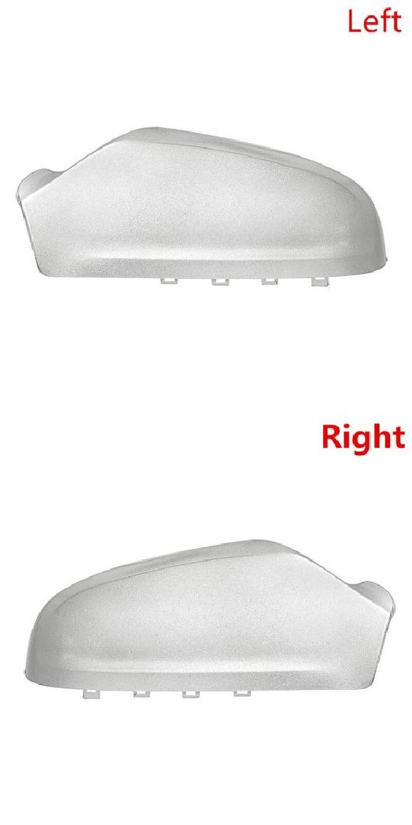 プラスチック サイド ドア ウイング バックミラー ミラー カバー キャップ 適用: ボクスホール/VAUXHALL アストラ H 2005 2009 リア ビュー ミラー キャップ カバー シルバー 左・右 AL-II-3701 AL