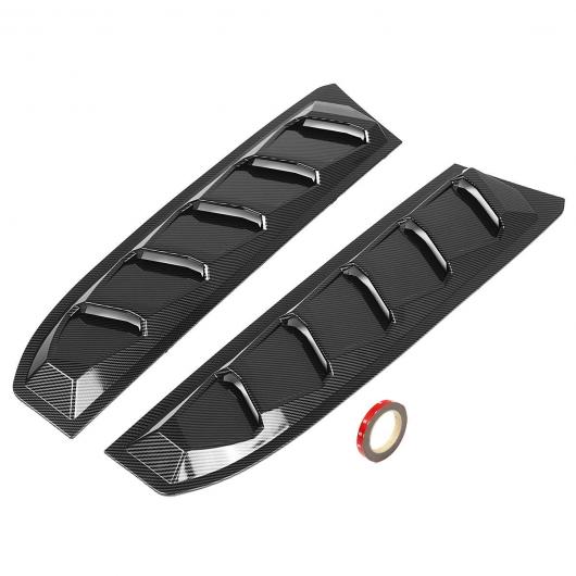 2ピース リア シールド ローバー/ROVER シャッター ウインドウ スポイラー ローバー/ROVER カバー トリム 適用: ホンダ シビック 2016 2017 2018 2019 2020 カーボン調 AL-II-4087 ALの通販は