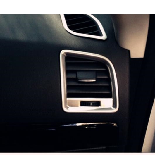 適用: マツダ CX-5 CX5 2013 2014 4ピース クローム インテリア エア コンディション AC 吹き出し口 カバー トリム 装飾 オート パーツ AL-II-4255 AL
