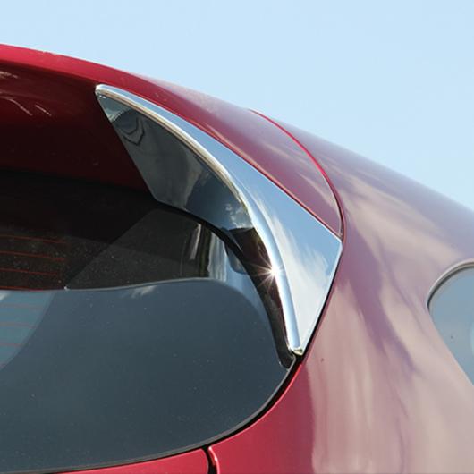 適用: マツダ CX-5 CX5 2012 2015 ABS クローム エクステリア リア ウインドウ カバー トリム サイド 装飾 フレーム ステッカー 2ピース AL-II-4262 AL