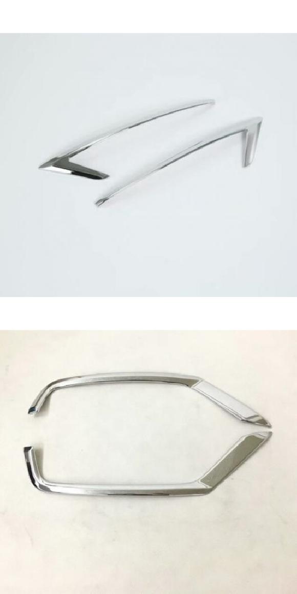 適用: マツダ CX-5 CX5 2017 2018 2019 2020 KF ABS クローム リア フォグライト ランプ カバー トリム フォグライト シェード フード アクセサリー トップ・ボタン AL-II-4309 AL