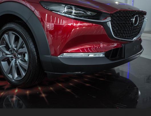 適用: マツダ CX30 CX-30 2020 2021 ABS クローム リア フォグライト カバー トリム ステッカー リア バンパー 装飾 ランプ スタイリング アクセサリー リア フォグ カバー AL-II-4421 AL_3