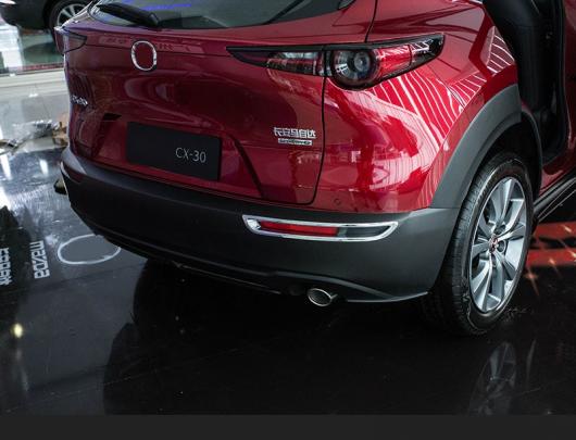 適用: マツダ CX30 CX-30 2020 2021 ABS クローム リア フォグライト カバー トリム ステッカー リア バンパー 装飾 ランプ スタイリング アクセサリー リア フォグ カバー AL-II-4421 AL_4
