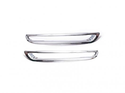 適用: マツダ CX30 CX-30 2020 2021 ABS クローム フロント リア フォグランプ 装飾 ライト バー カバー ステッカー トリム フロント リア トリム AL-II-4438 ALの通販は