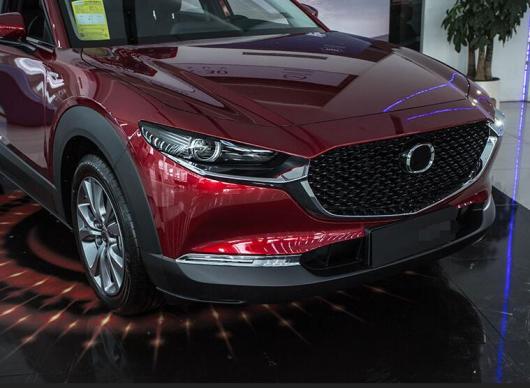 適用: マツダ CX30 CX-30 2020 2021 ABS クローム フロント リア フォグランプ 装飾 ライト バー カバー ステッカー トリム フロント リア トリム AL-II-4438 ALの通販は