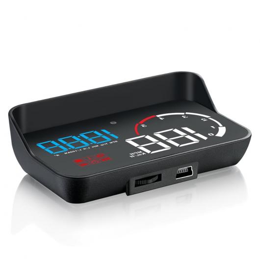 5.5インチ HUD OBD2 ポート ヘッド アップ ディスプレイ M10 スピードメーター シールド プロジェクター オート HUD ヘッドアップ ディスプレイ A100 HUD AL-JJ-0001 AL