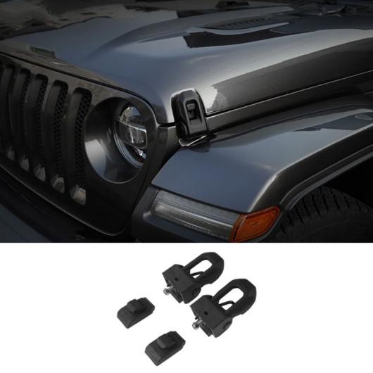ステンレス スチール ラッチ ロッキング フード キャッチ キット 適用: ジープ/JEEP ラングラー JL 2018 2019 AL-JJ-0030 AL