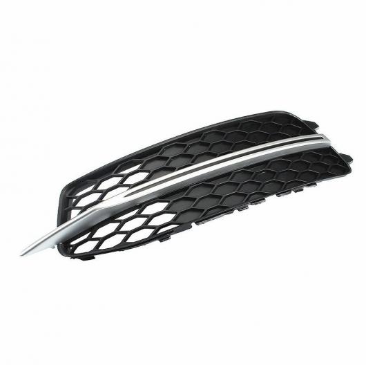 クローム フロント 左 右 バンパー ロワー トリム メッシュ グリル カバー フォグライトなし 適用: アウディ/AUDI S6 Sライン C7 12-14 4G 4G0 807 681 K J D E 682 AL-JJ-0118 AL_2