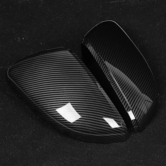 サイド バックミラー ミラー カバー キャップ カーボンファイバー スタイル 適用: ゴルフ MK6 2009 2010 2011 2012 2013 ウイング ミラー カバー サイド ミラー ハウジング AL-JJ-0147 AL