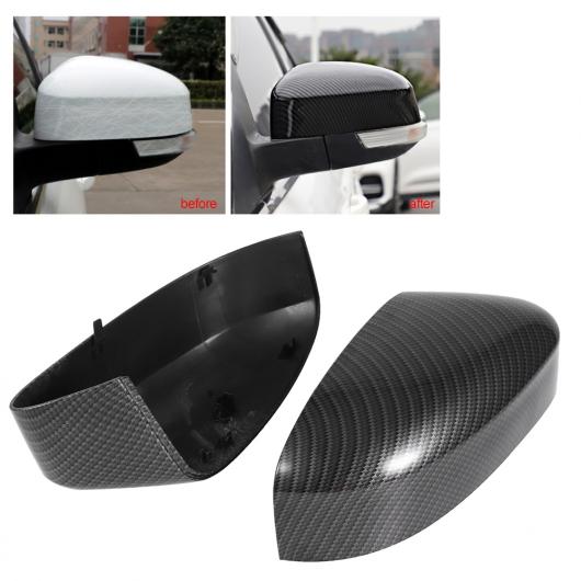 左 右 バックミラー ミラー カバー カーボンファイバー スタイル 適用: フォード/FORD フォーカス 2012 2013 2014 2015 2016 2017 2018 AL-JJ-0160 AL
