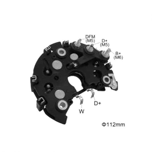 AL オルタネーター ジェネレーター 整流器 ブリッジ 適用: BR570 1127319570 137507 1ピース AL-JJ-0909