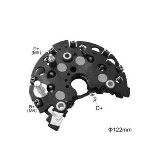 オルタネーター ジェネレーター 整流器 ブリッジ 適用: BHP12215 1ピース AL-JJ-0933 AL 10,527円