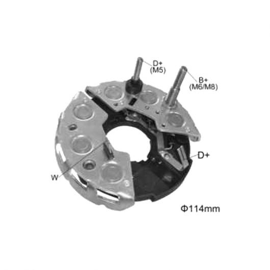 オルタネーター ジェネレーター 整流器 ブリッジ 適用: BR322 1 127 320 914 90 350 009 133998 RB-18H 1ピース AL-JJ-0957 AL