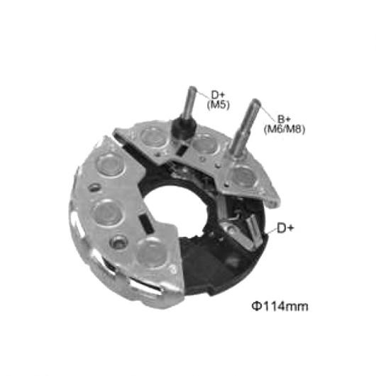 オルタネーター ジェネレーター 整流器 ブリッジ 適用: BR321 1 127 320 651 1 127 320 677 133996 RB-19H 1ピース AL-JJ-0959 ALの通販は 9,520円