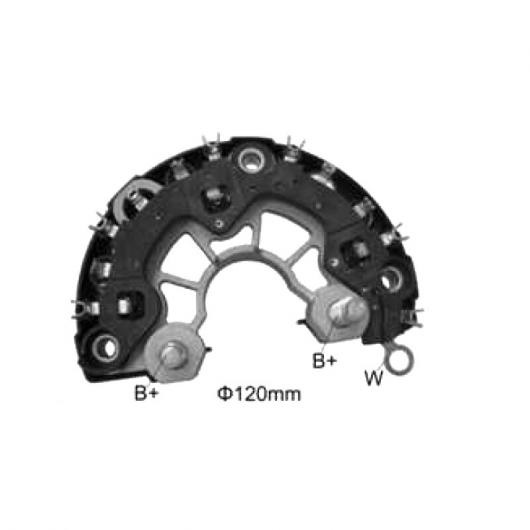 AL オルタネーター ジェネレーター 整流器 ブリッジ 適用: BR244 F00M 123227 F00M 123244 F00M 123201 RB-116H 1ピース AL-JJ-1041