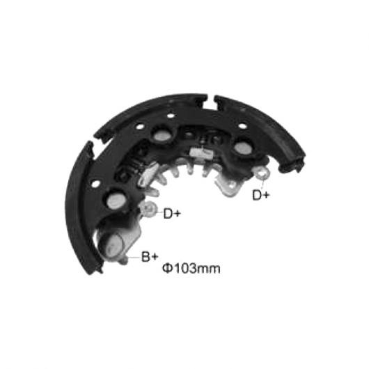 AL オルタネーター ジェネレーター 整流器 ブリッジ 適用: HR757 LR150-711 138695 RH-28 1ピース AL-JJ-1164