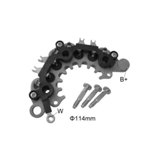 オルタネーター ジェネレーター 整流器 ブリッジ 適用: HR737 L190G-43205 172-44066 RH-76 234315 1ピース AL-JJ-1195 AL 5,880円