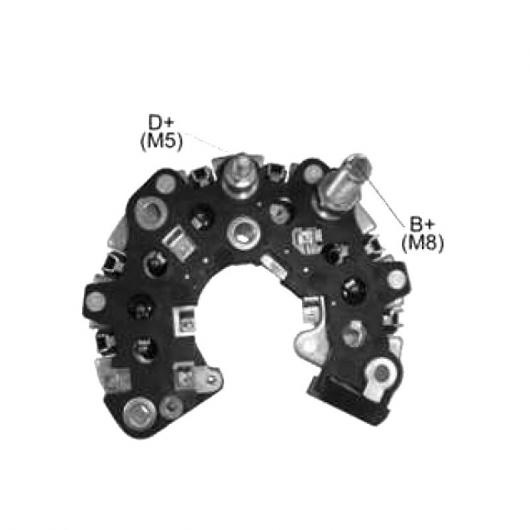 AL オルタネーター ジェネレーター 整流器 ブリッジ 適用: ISK007 1ピース AL-JJ-1284 7,384円
