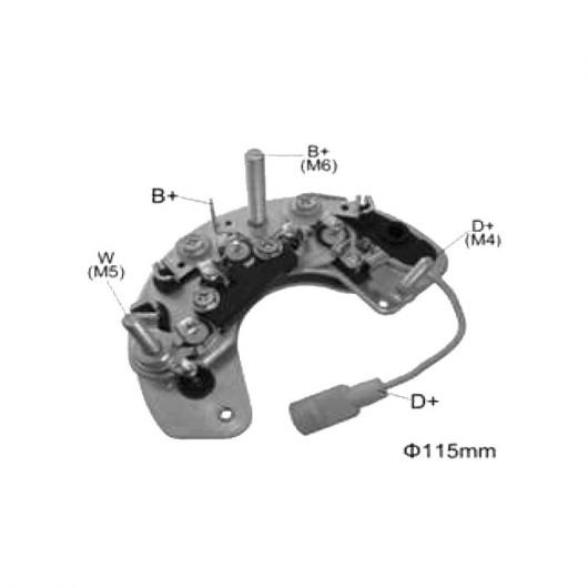 オルタネーター ジェネレーター 整流器 ブリッジ 適用: LR572HD 4572