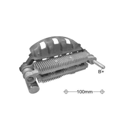 AL オルタネーター ジェネレーター 整流器 ブリッジ 適用: MR10050 A 860 T 36070 139269 A860T23370 137846 RM-43 1ピース AL-JJ-1445