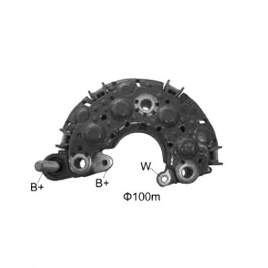 AL オルタネーター ジェネレーター 整流器 ブリッジ 適用: NR401 021580-2512 100211-1070 100211-1100 100211-3120 RN-12 11264 31-8211 135250 1ピース AL-JJ-1538