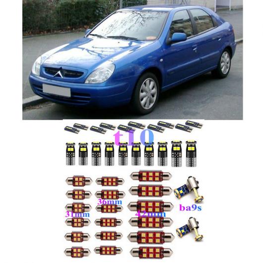LED 車用 内装 ライト 適用: シトロエン/CITROEN クサラ クーペ N0 エステート N2 N1 ハッチバック ピカソ N68 ドーム マップ ランプ バの通販は
