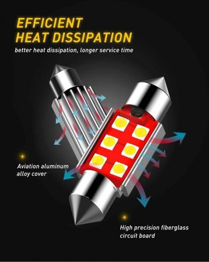 LED 車用 内装 ライト 適用: ダイハツ シャレード MK IV G200 G202 ハッチバック MK4 G203 セダン ドーム マップ ランプ バルブ 28mm バニティ ミラー〜BA9S ホワイト AL-JJ-2305 ALの通販は