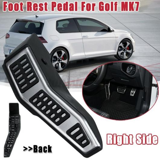 RHD スポーツ ステンレス スチール AT ペダル 適用: ゴルフ 7 MK7 R セアト MK3 -A3 8V フット レスト アクセル ブレーキ ペダル タイプ001 AL-JJ-3623 AL_3