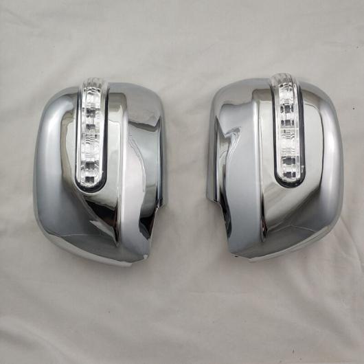 ドア ミラー カバー LED 適用: トヨタ ハイランダー クルーガー 1998-2003/アルファード 1998-2003 ABS クローム タイプ001 AL-JJ-4557 AL_3