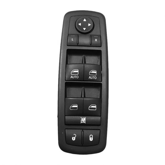 パワー ウインドウ スイッチ 左側 適用: 14-17 ジープ/JEEP チェロキー/CHEROKEE 68141894AA ブラック AL-JJ-5102 AL