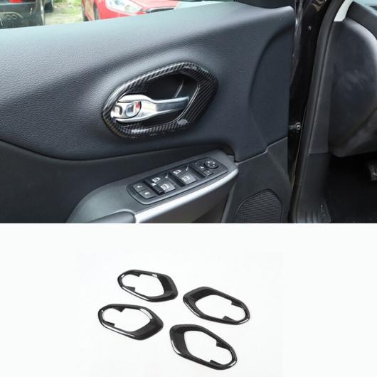 ドア インナー ハンドル ボウル 装飾 カバー トリム 適用: ジープ/JEEP チェロキー/CHEROKEE 2014 2015 2016 2017 AL-JJ-5347 ALの通販は 9,562円