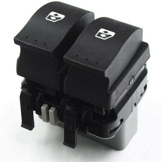 AL ウインドウ コントロール スイッチ フロント 左 マスター ボタン 適用: ルノー/RENAULT ラグナ 2 II エスパス 4 8200315042 8200315046 ブラック AL-JJ-5428