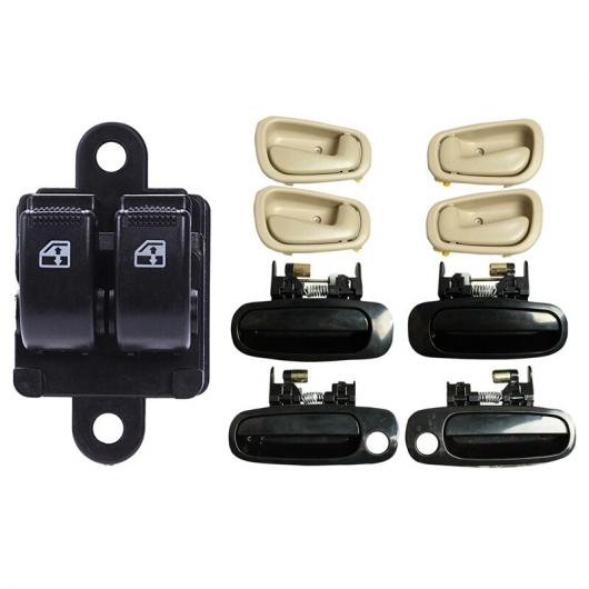 電動 ウインドウ コントロール スイッチ 適用: ヒュンダイ/現代/HYUNDAI アミカ ミックス ハッチバック アトス 8ピース アウトサイド＆インサイドドア ハンドル AL-JJ-6140 AL