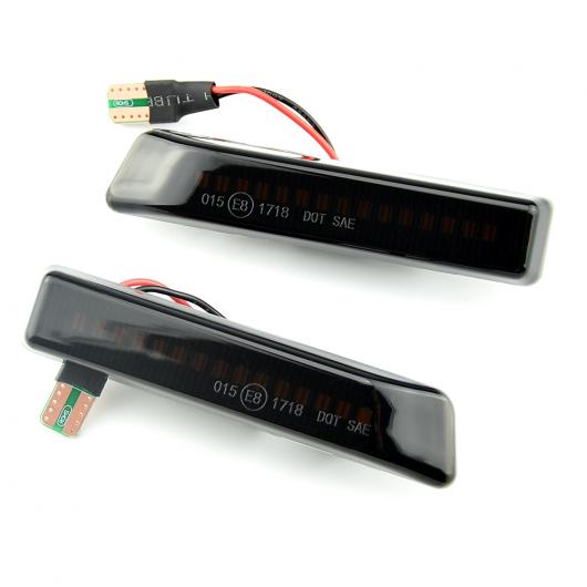 フロント ウイング スモーク レンズ ダイナミック LED サイド マーカー リピーター インジケーター ライト 63132492179 63137164491 適用: BMW X5 E53 E36 AL-JJ-6512 AL_2
