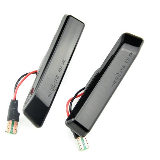フロント ウイング スモーク レンズ ダイナミック LED サイド マーカー リピーター インジケーター ライト 63132492179 63137164491 適用: BMW X5 E53 E36 AL-JJ-6512 AL_3