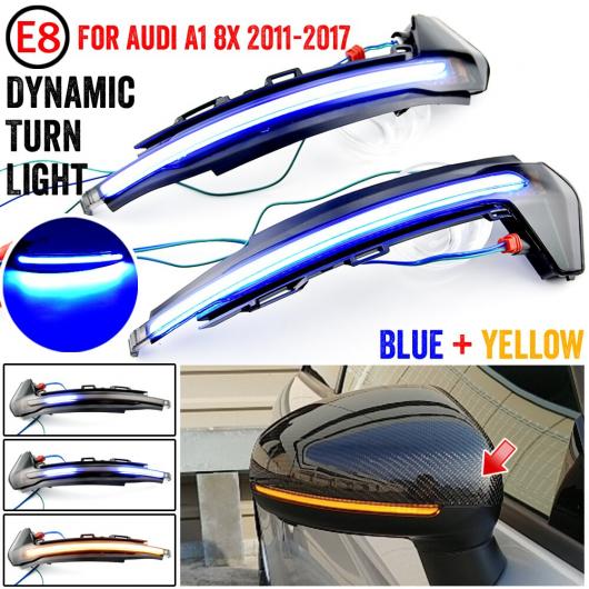 LED ダイナミック ターンシグナルライト 適用: アウディ/AUDI A1 8X 2011 2012 2013 2014 2015 2016 2017 サイド ウイング ミラー フラッシャー 点滅 インジケーター ウインカー AL-JJ-6599 AL