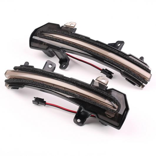 適用: 日産 キックス P15 2016-2019 ノート E12 2017-19 ダイナミック シーケンシャル LED ターンシグナルライト サイド ウイング クリスタル ホワイト・スモーク ブラック AL-JJ-6667 AL_2