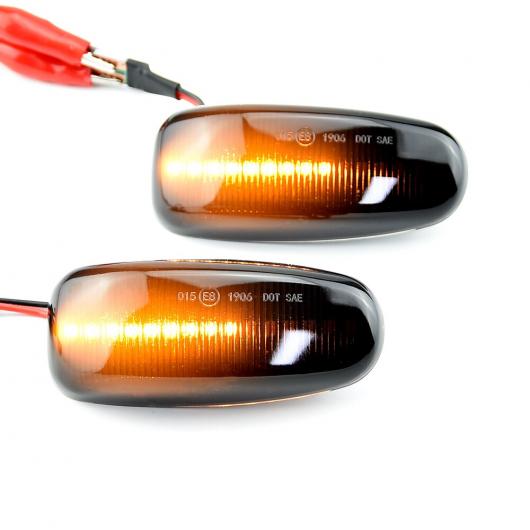 1ペア LED サイド マーカー ウインカー ライト 適用: メルセデス ベンツ W210 W202 CLK W208 SLK R170 W638 ターンシグナルライト AL-JJ-6685 AL_3