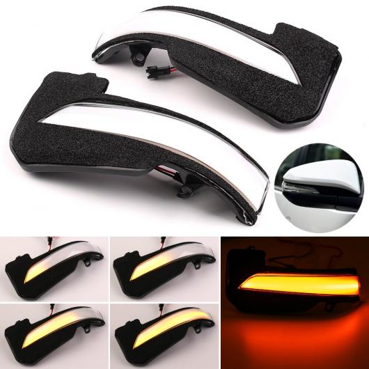 適用: トヨタ ハイラックス フォーチュナ イノーバ 2016-2019 サイド リア ビュー ミラー インジケーター LED ダイナミック ターンシグナルライト シーケンシャル ランプ AL-JJ-6687 AL