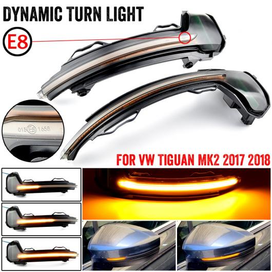 ティグアン MK2 2017 トゥアレグ MK3 LED ダイナミック ターンシグナルライト サイド バックミラー ミラー インジケーター シーケンシャル ウインカー AL-JJ-6773 AL 18,233円
