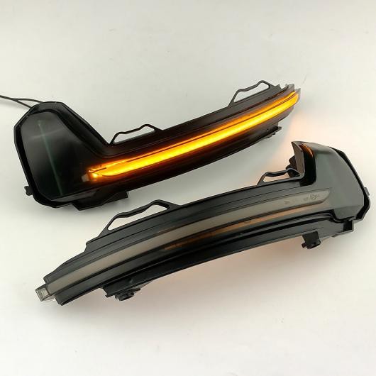2ピース 適用: VW フォルクスワーゲン/VOLKSWAGEN ティグアン MK2 2017 トゥアレグ MK3 2019 LED ダイナミック ターンシグナルライト サイド バックミラー ミラー インジケーター シーケンシャル AL-JJ-6851 ALの通販は